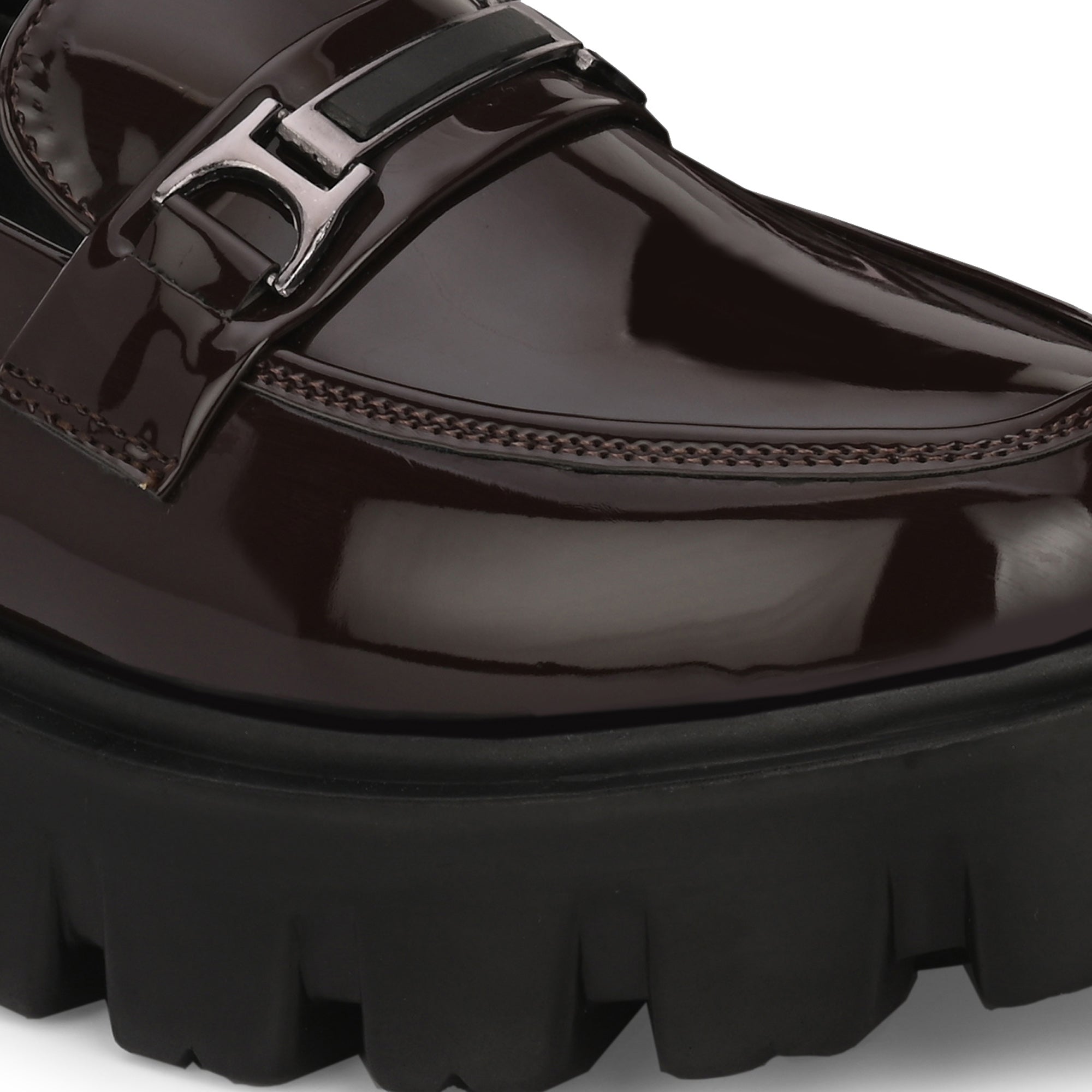 attitudist-brown-super-glossy-horsbit-slip-on-shoes-for-men