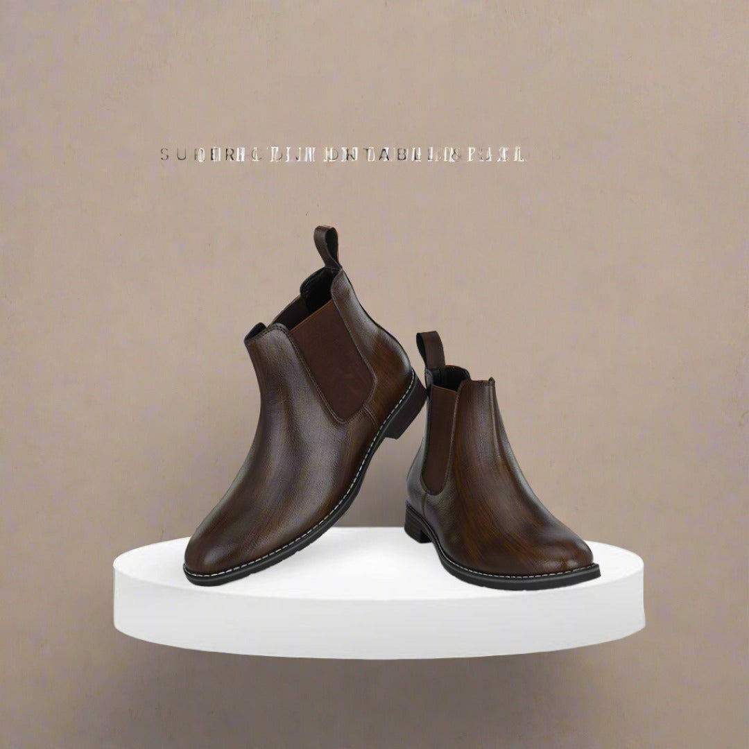 Mens leather sale chelsea boots sale