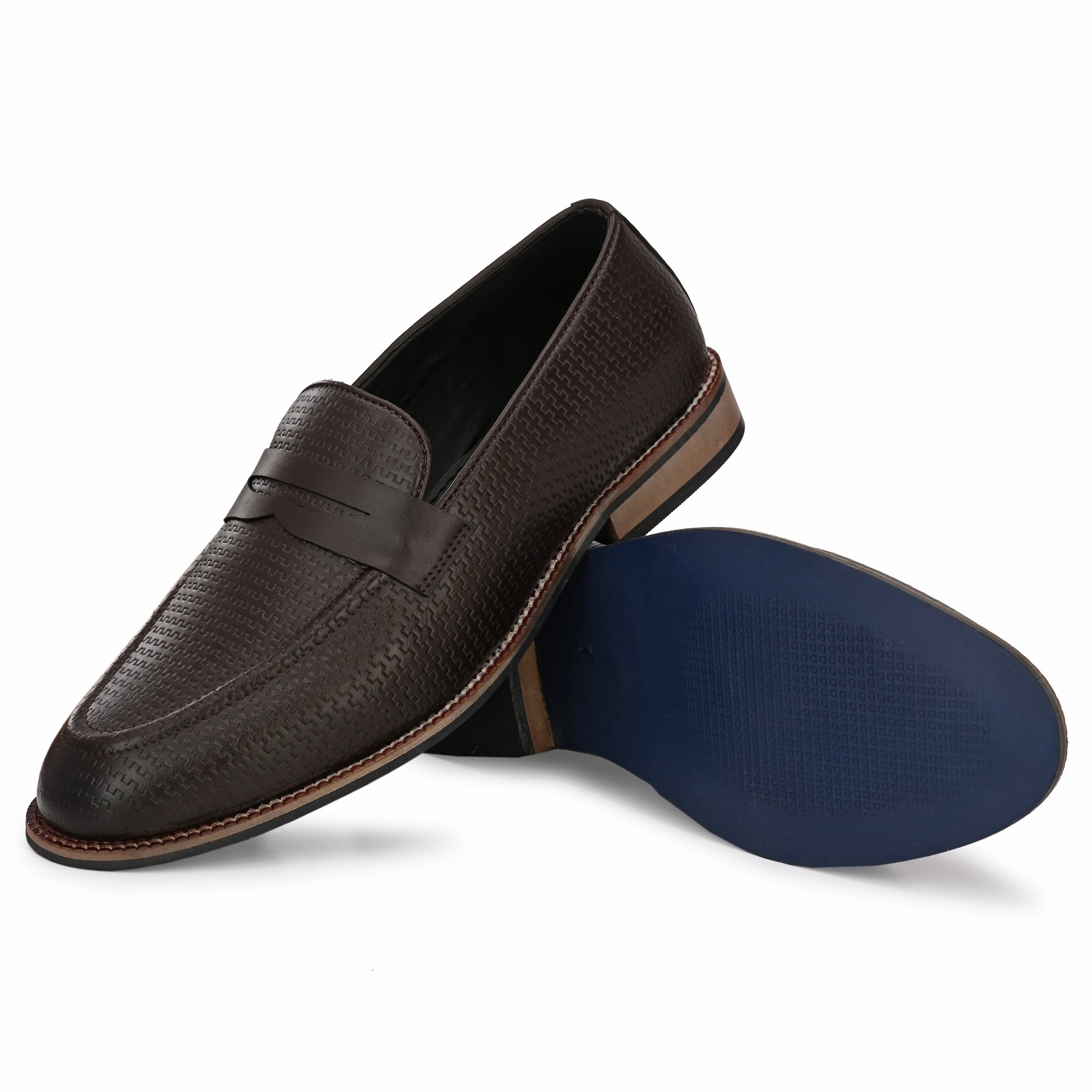 attitudist-brown-round-toe-textured-apron-loafers-for-men