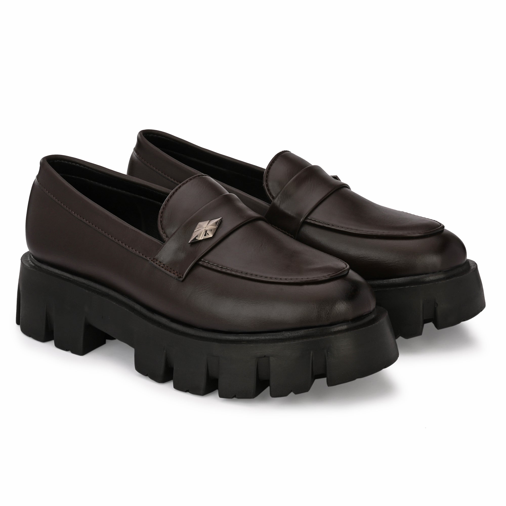Attitudist Glossy Black High Heel Tassel Loafers For Men, Slip on Shoes for  Men, Slip on Shoes for Women, स्लिप ऑन जूते, स्लिप ऑन शूज - Marketing King  Online Private Limited, New