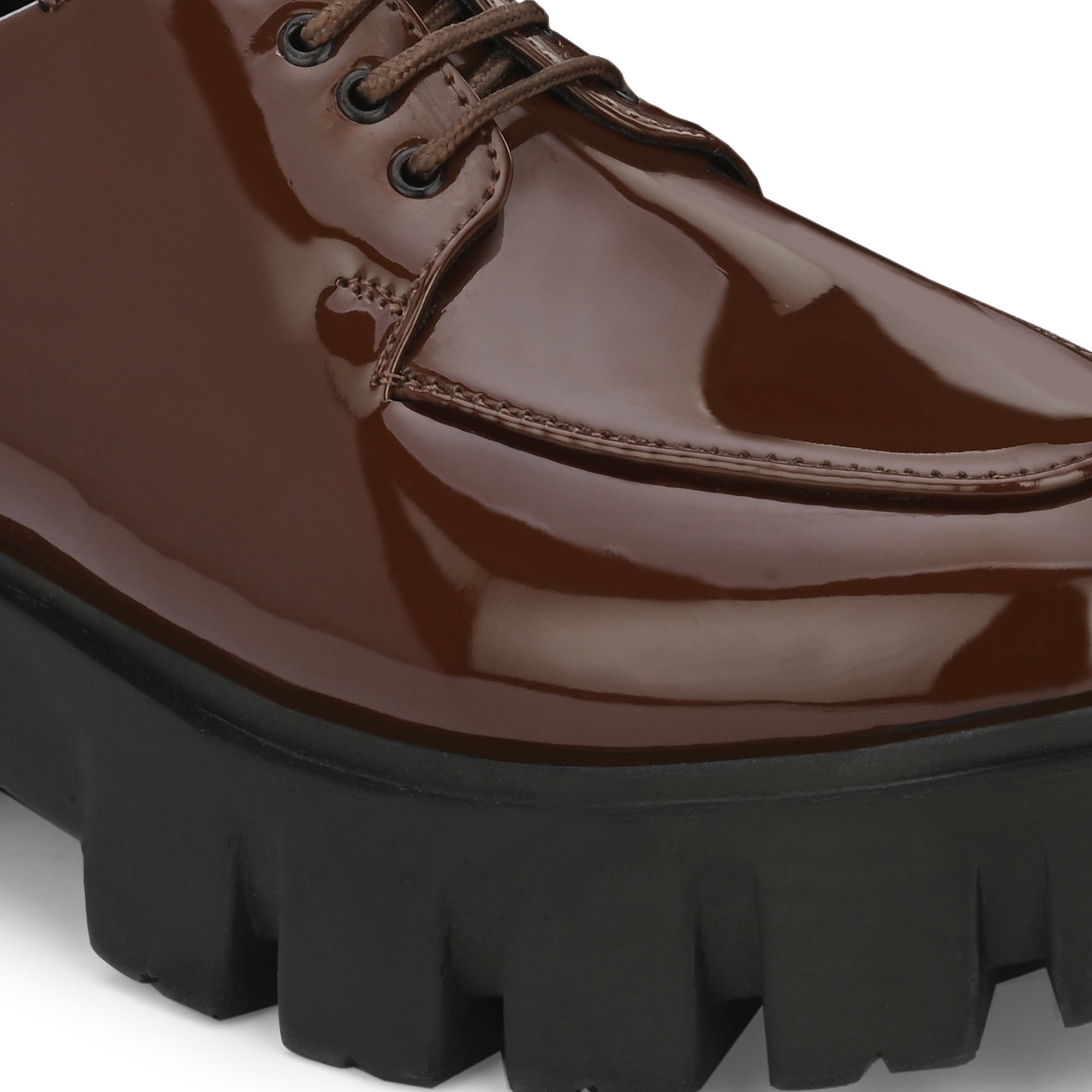 Patent leather-effect heeled shoes - Women | Mango USA