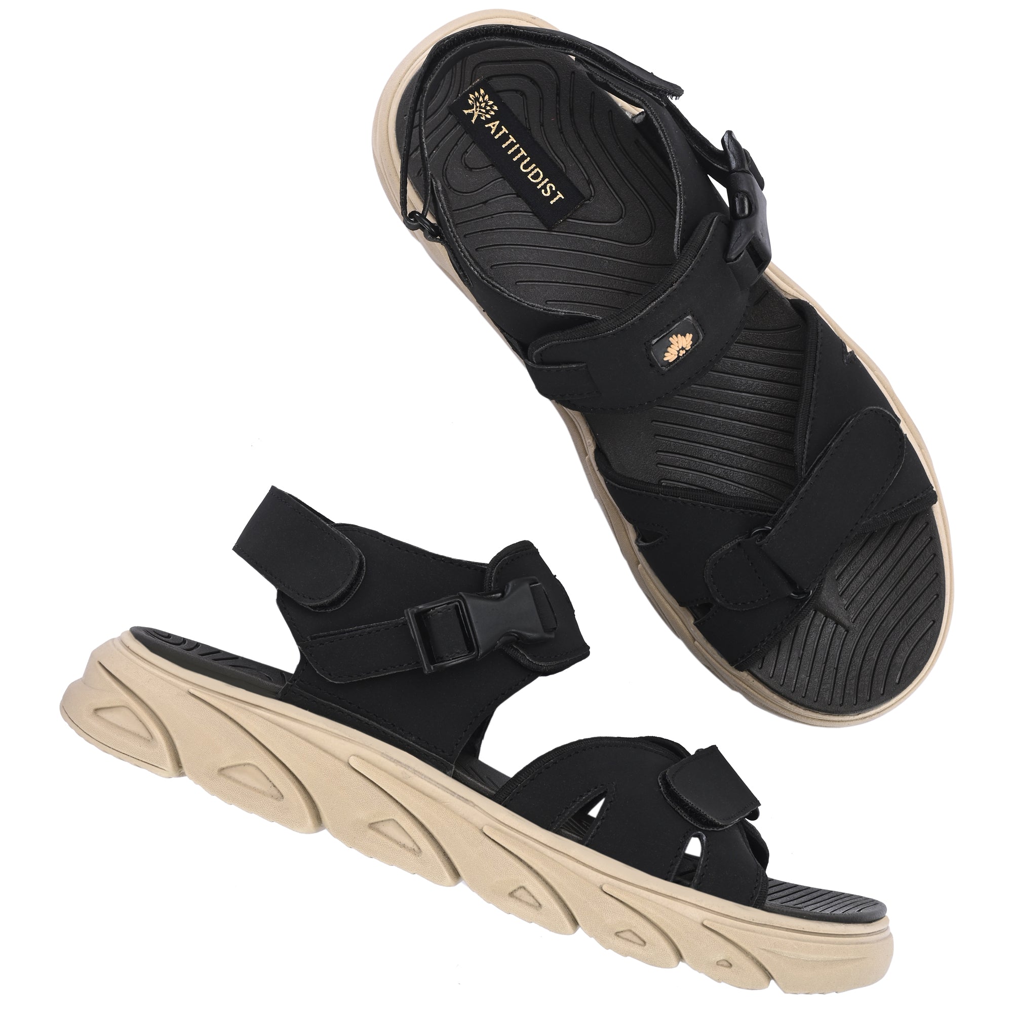 Buy Boys Black Casual Sandals Online | SKU: 47-5-11-33-Metro Shoes