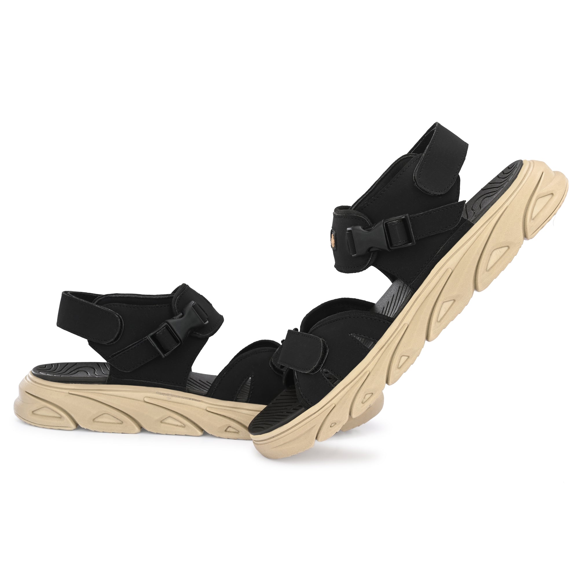 MOCHI-Black Casual Sandals 36 in Meerut at best price by Pinki Footwear -  Justdial
