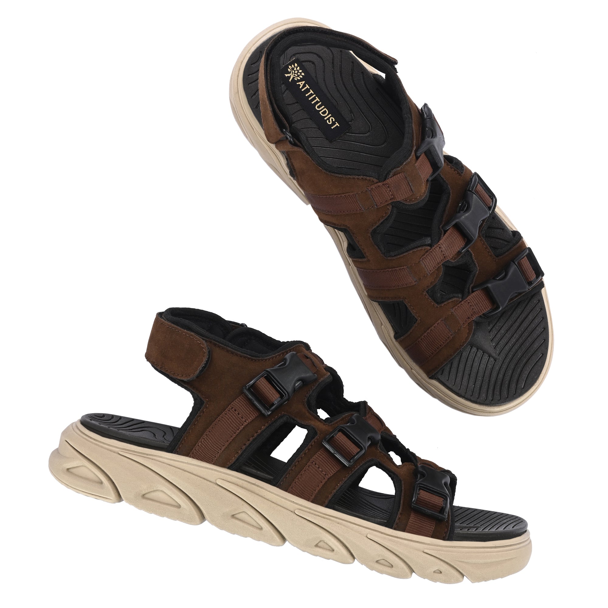 Buy Woodland Tan Floater Sandals for Men at Best Price @ Tata CLiQ