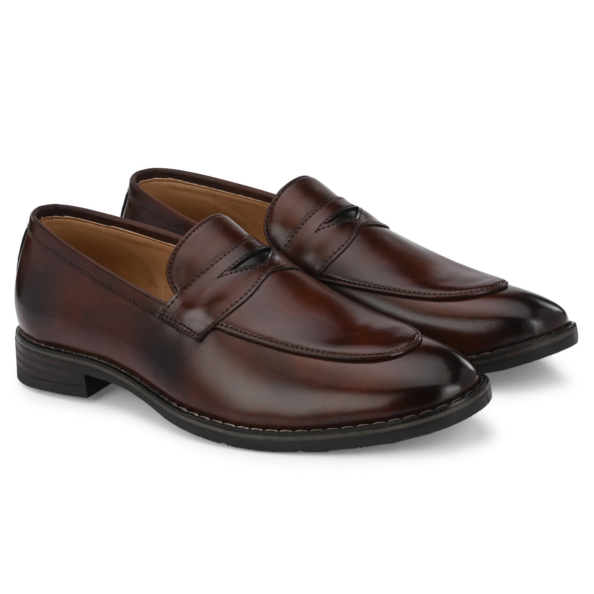 Glossy Penny Loafers