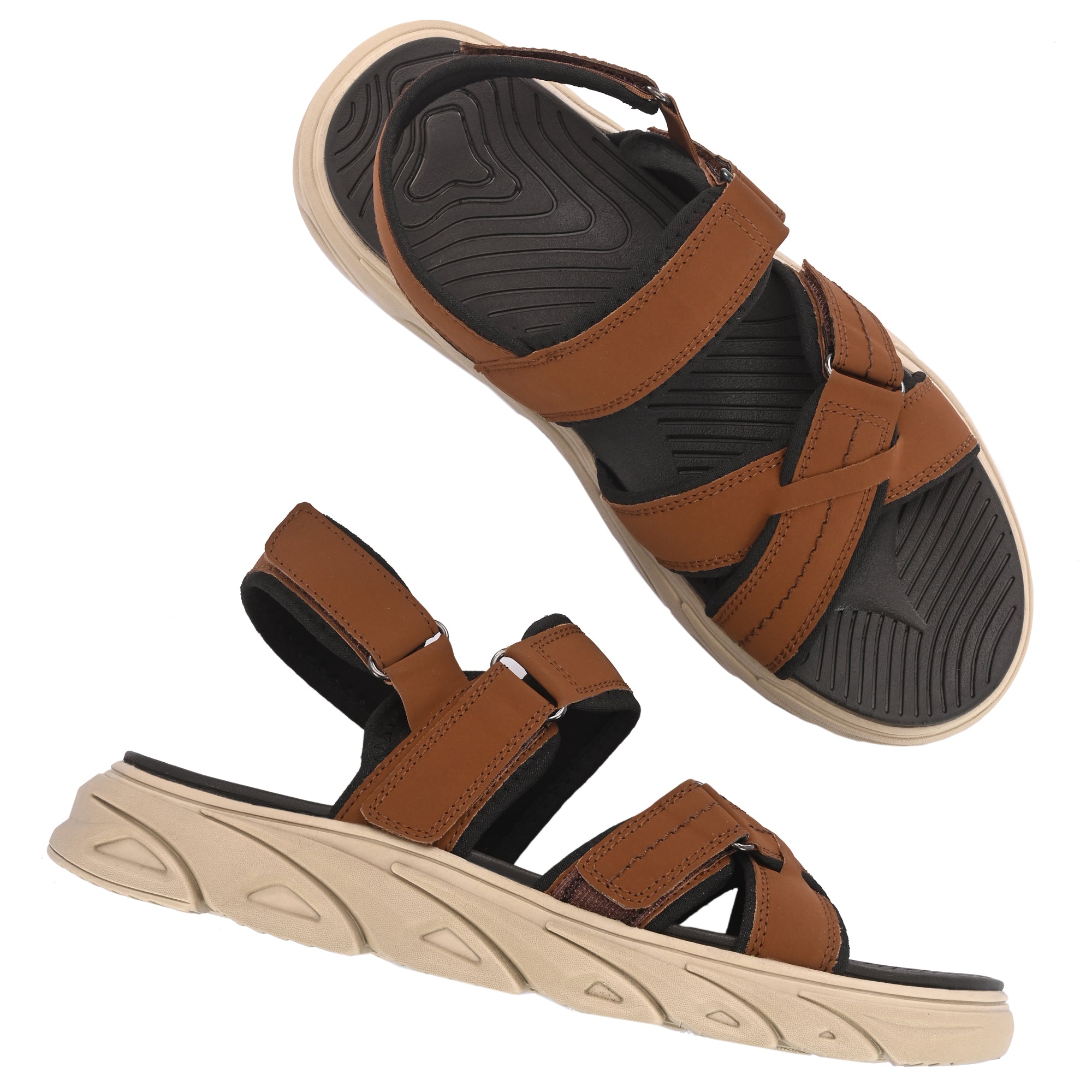 attitudist-mens-handcrafted-tan-sports-sandal-1