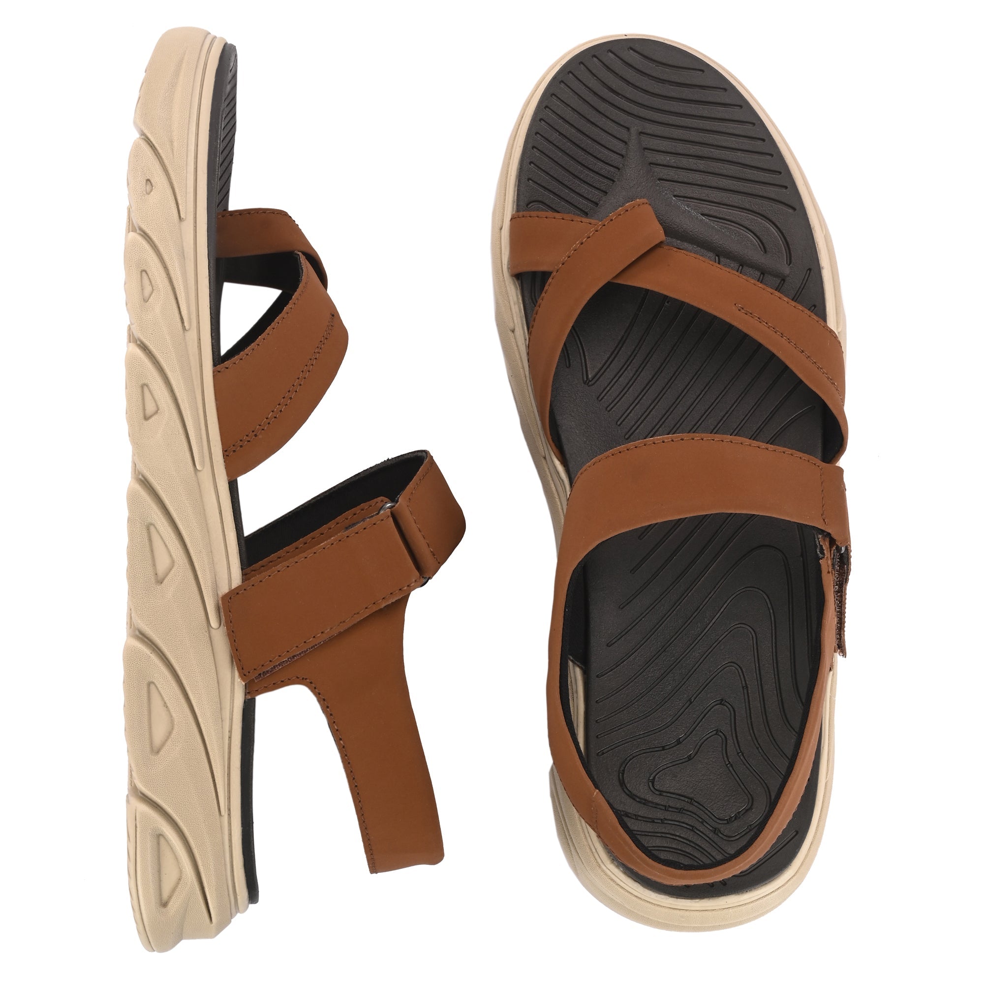 Buy Prolific - Brown Men's Sandals Online at Best Price in India - Snapdeal