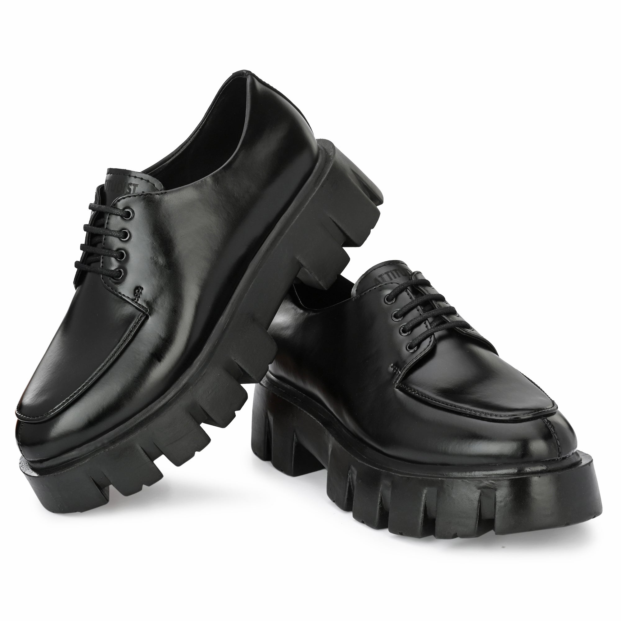 Hidden High Heel Shoes - Sneakers To Increase Height - Black Casual Sneakers  For Men 7 CM / 2.76 Inches