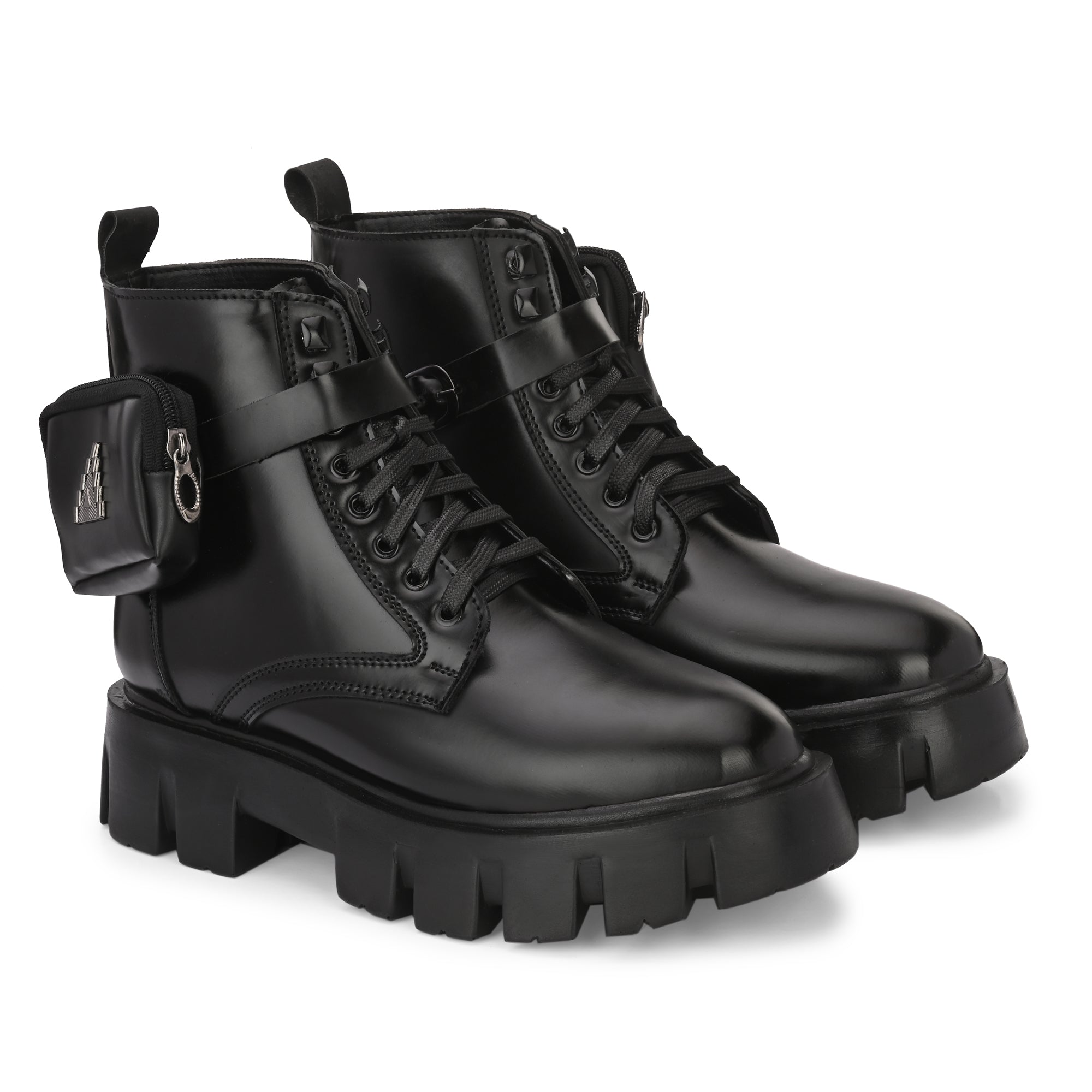 BP Masson Black Chunky Heel Combat Boots Size 9.5 Genuine Leather Upper  NWOT | Black chunky heels, Heel combat boots, Clothes design