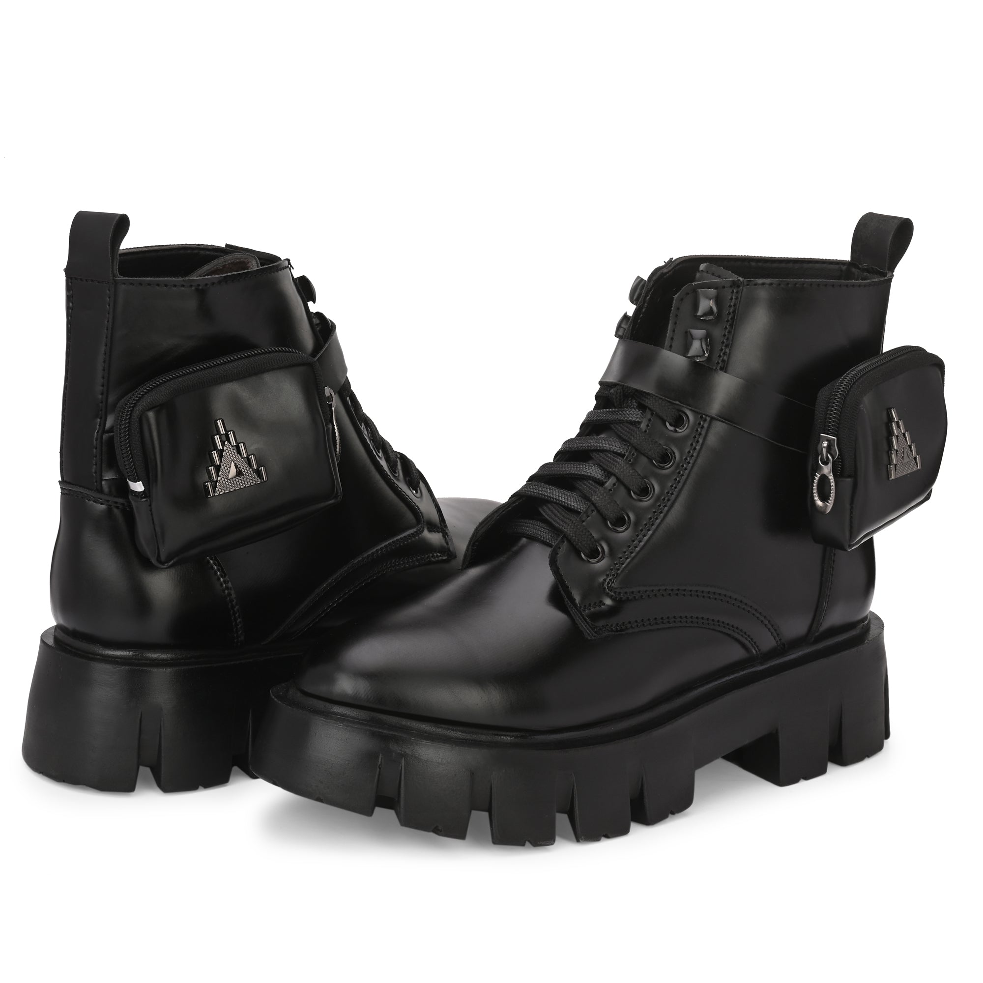 attitudist-matte-black-stylish-side-pocket-ankle-boots-for-men