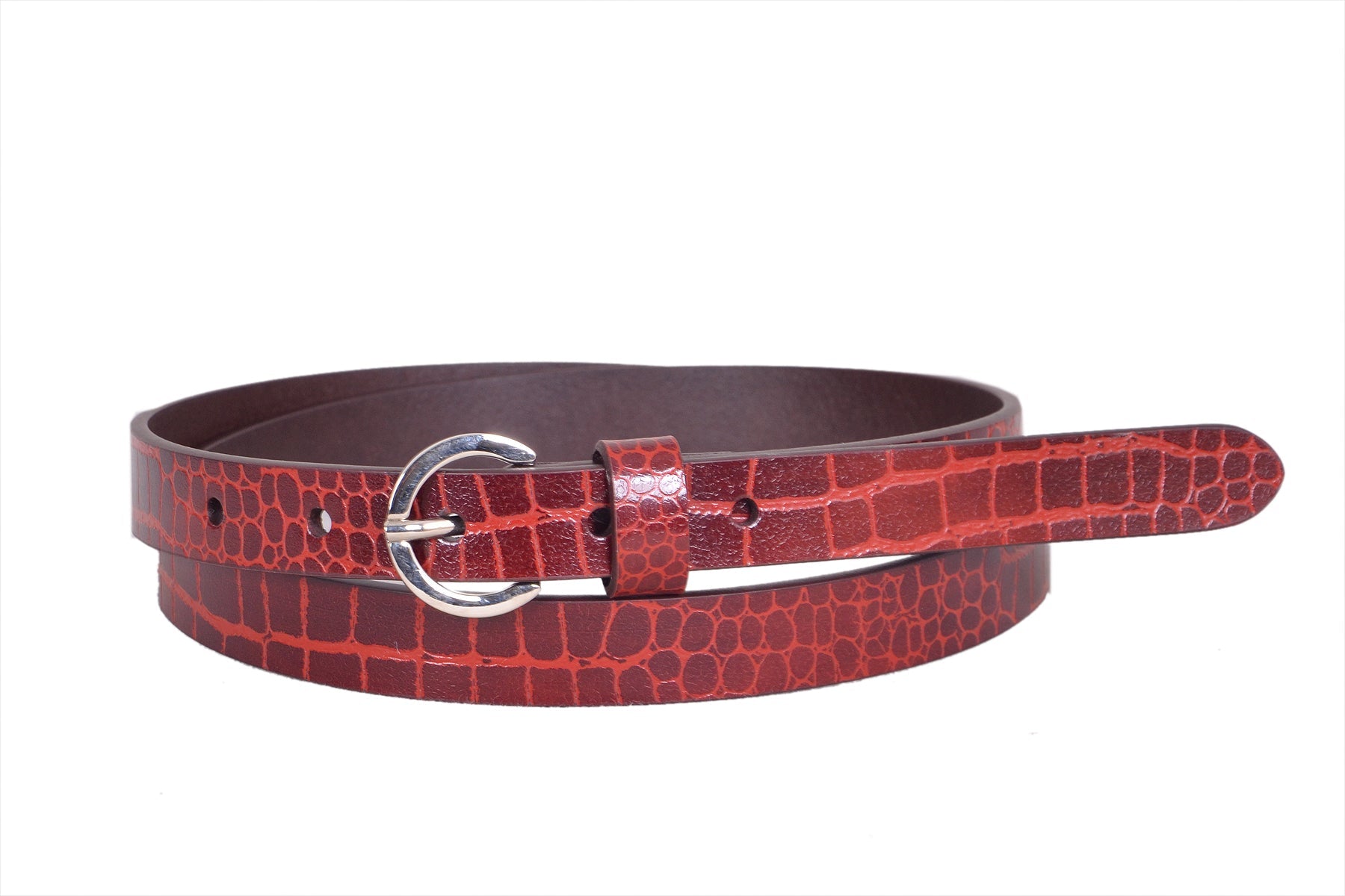  stylish- Red Leather-belt-4