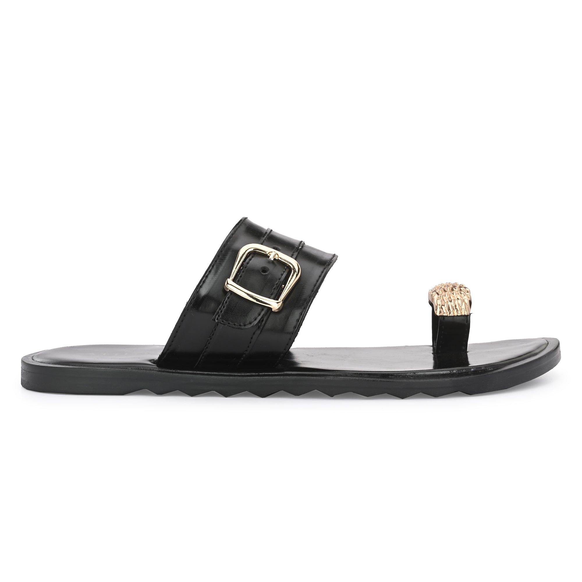 attitudist-black-clip-toe-stylish-ethnic-slippers-for-men