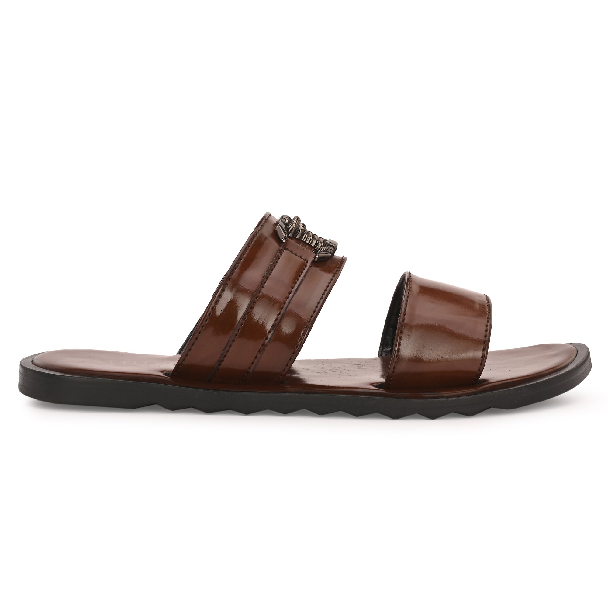 attitudist-brown-double-strap-stylish-slippers-for-men