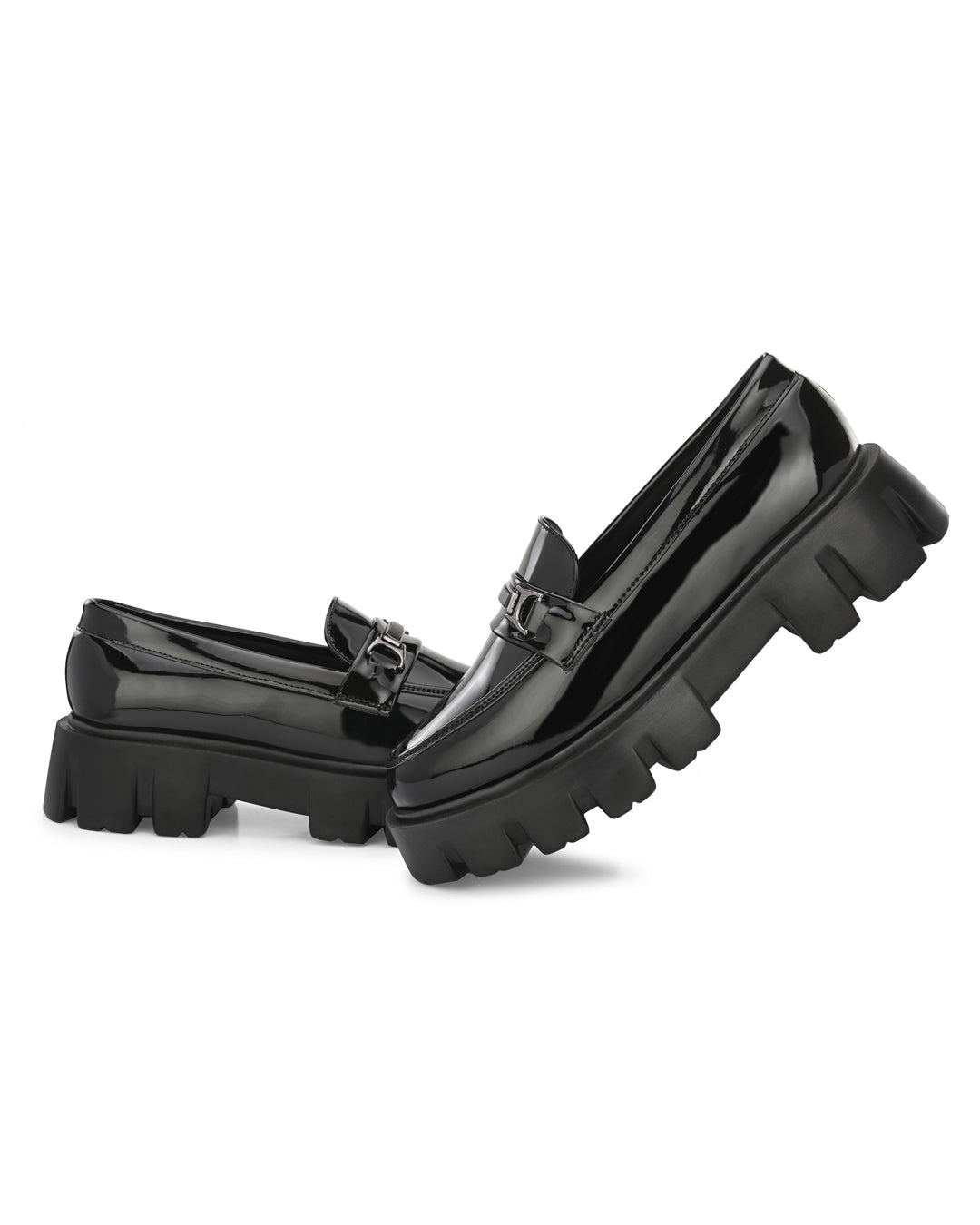 Buy Heels County Men's Black Synthetic Leather Loafers - 6 UK Online at  Best Prices in India - JioMart.